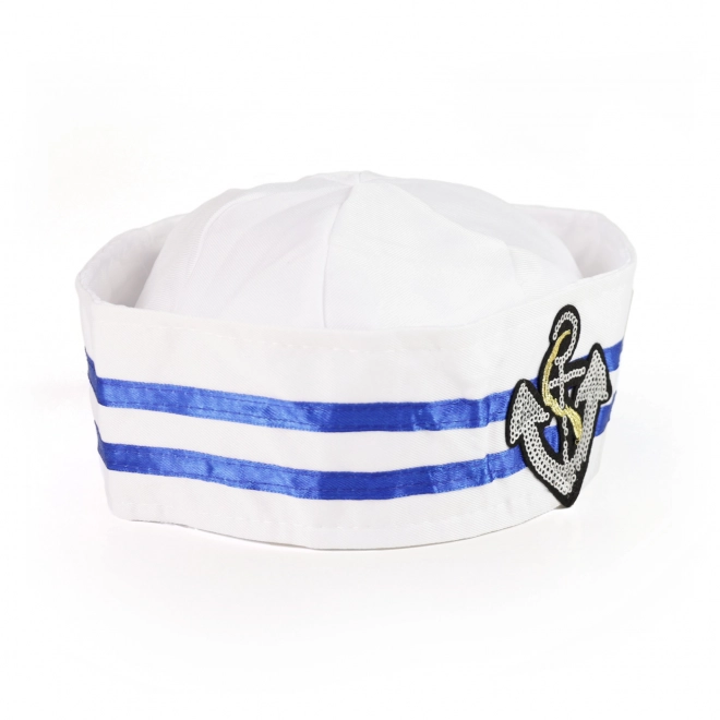 Kids Sailor Hat White