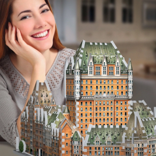 3D Puzzle Le Château Frontenac by Wrebbit