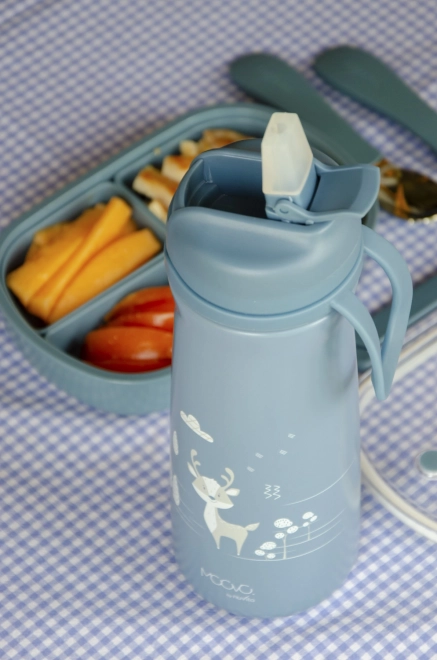 Stainless Steel Thermos for Kids 350ml Powder Blue