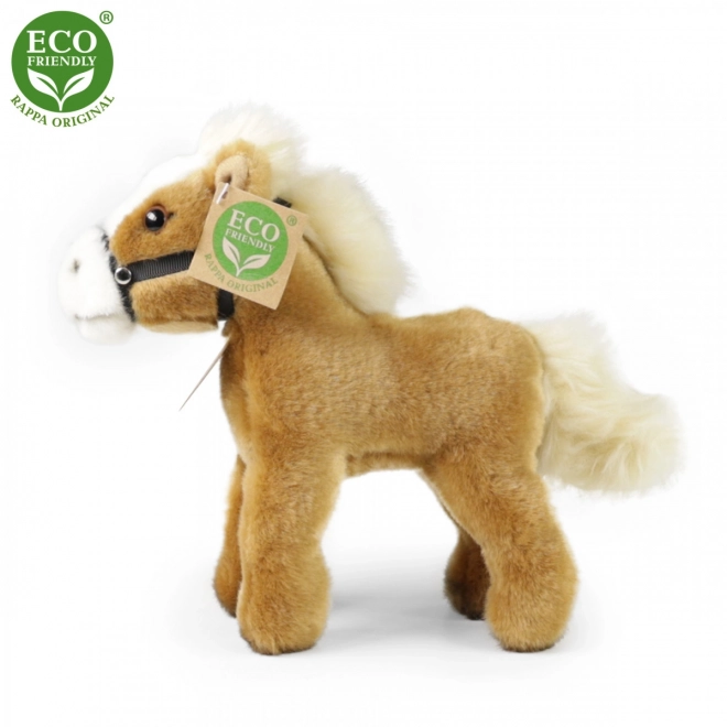 Plush Standing Horse 21 cm Eco-friendly