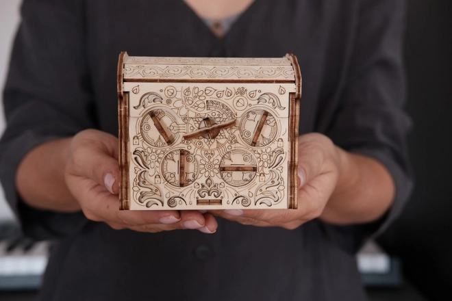 3D Wooden Puzzle Secret Treasure Box by EscapeWelt