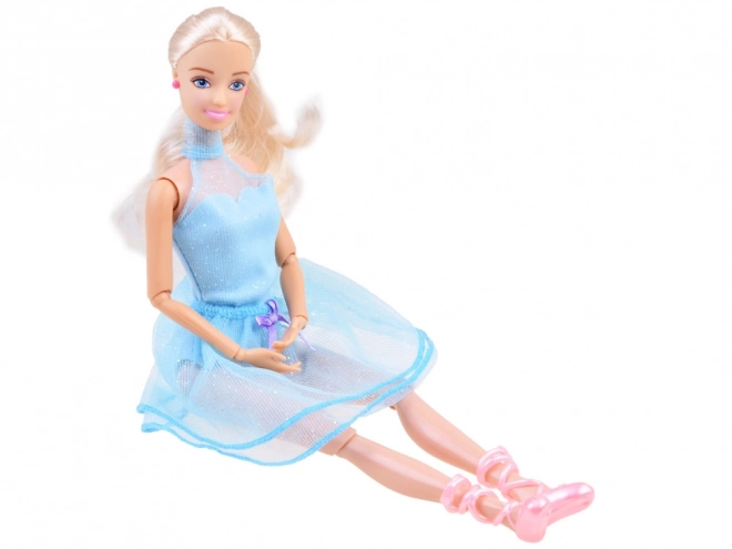 Anlily Dancing Doll in Blue Dress