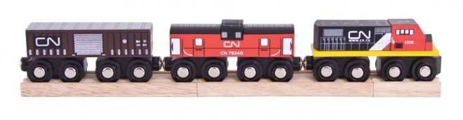 Bigjigs Rail Cargo Train Set