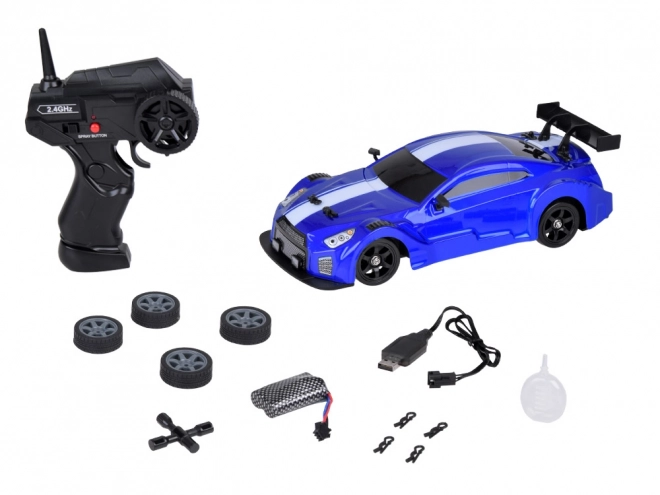 Remote Control RC Drift Car 4x4 with Smoke Effect and LED Lights