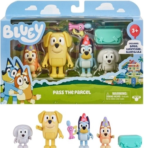 Bluey 4-csomag figura készlet