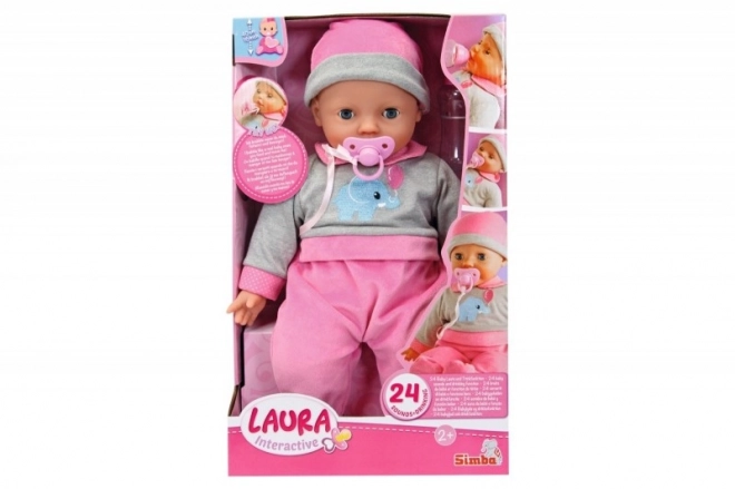 Interactive Doll Laura 40 cm