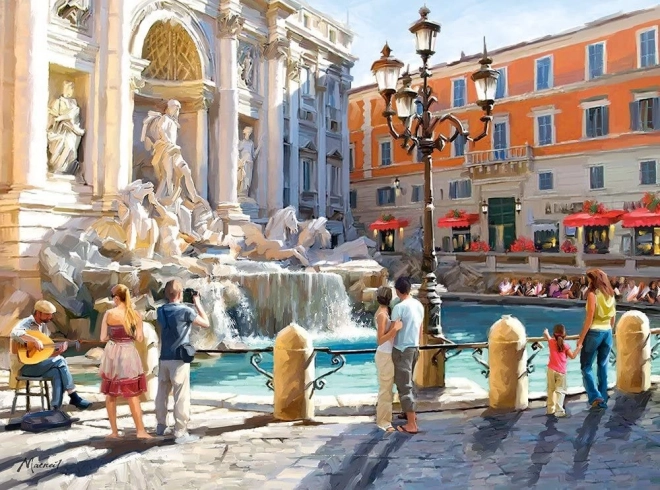 CASTORLAND Puzzle Fontana di Trevi Roma 3000 pezzi