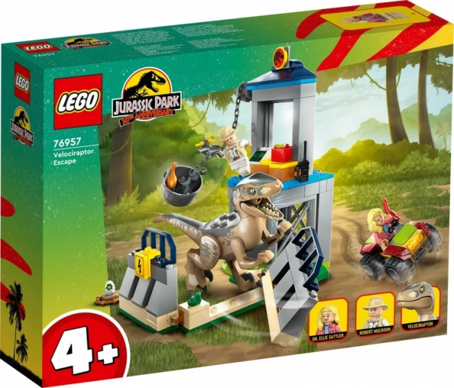 Lego Jurassic World Velociraptor Escape