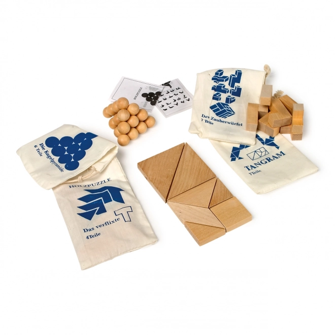 Wooden Puzzle Set for Kids