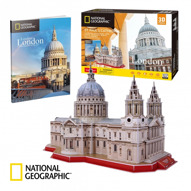 3D Puzzle St Paul's Cathedral - National Geographic Series by CubicFun