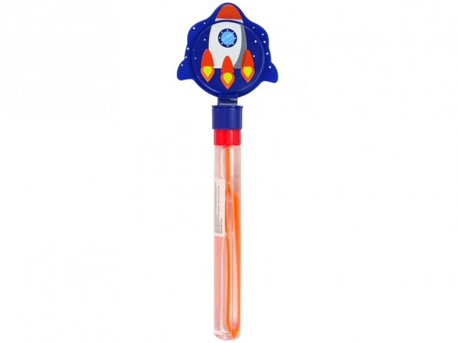 Soap Bubbles Rocket Blue 30 cm