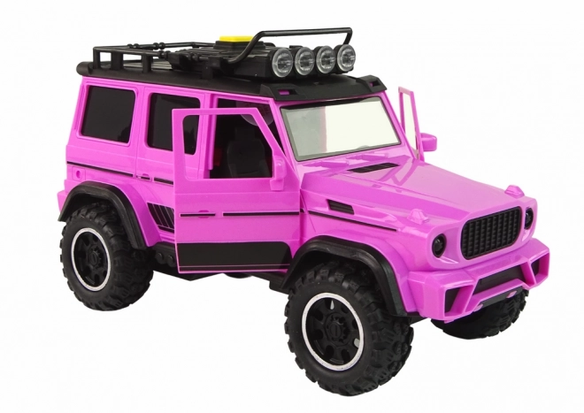 Pink Off-Road Vehicle with Friction Drive