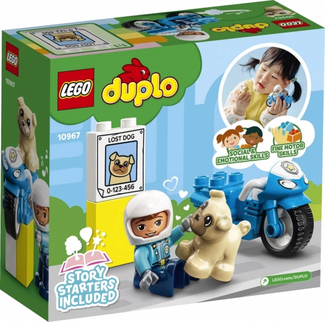 Police Motorcycle LEGO DUPLO Town