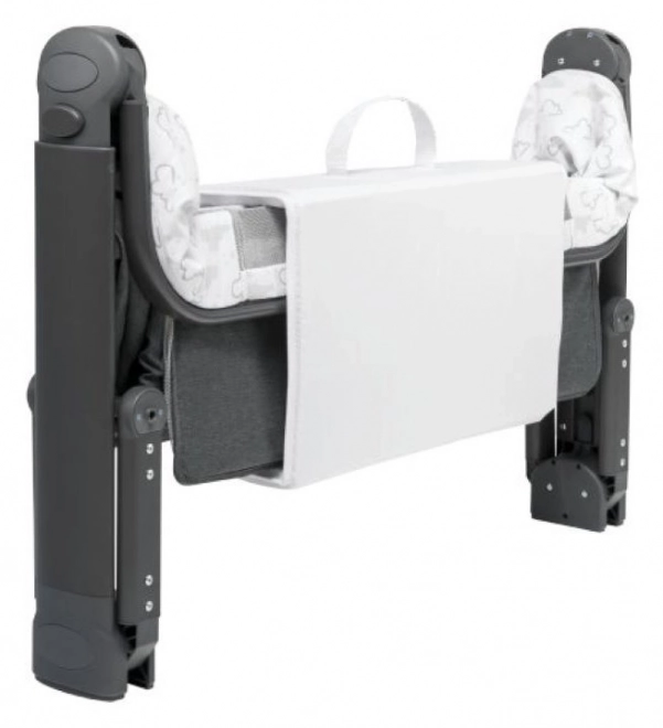 Lionelo Multifunctional Baby Bed Timon 3-in-1 Graphite