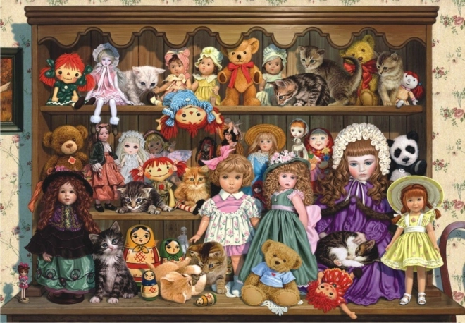 Anatolian Grandma's Doll Shelf 500 Piece Puzzle