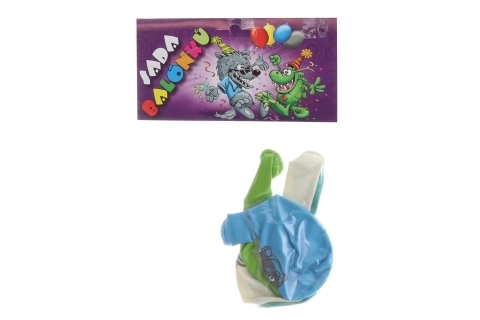 Zoo Design Round Balloons Set