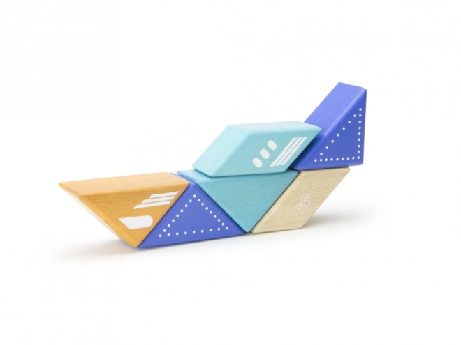 Tegu Magnetic Travel Building Set - Airplane