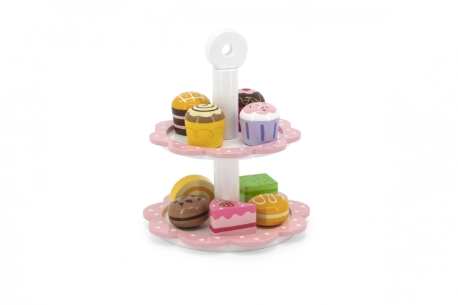 Wooden Cupcake Stand Set