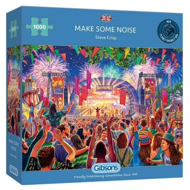 Make Some Noise Puzzle 1000 Pieces by Gibsons