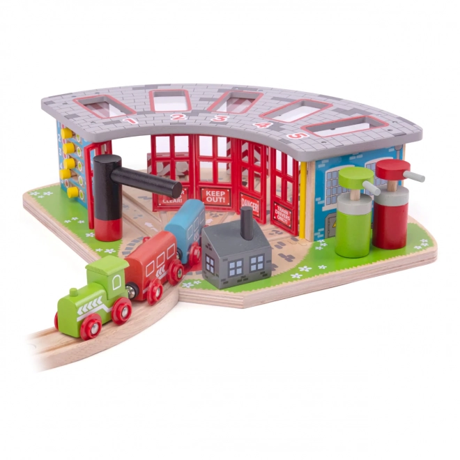 Bigjigs Rail Exclusive Train Shed