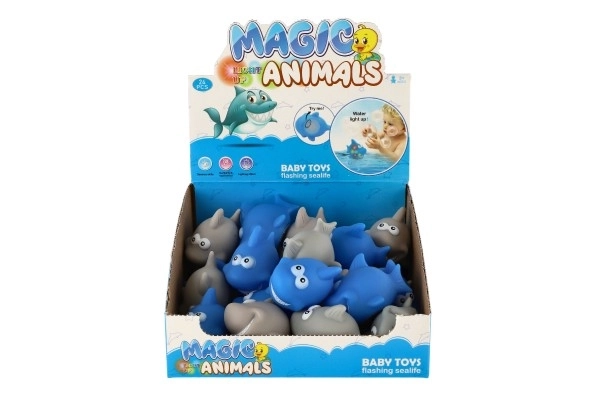 Shark Toy Light-Up Bath Toy