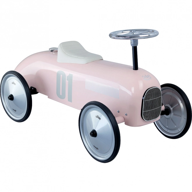 Vilac Pink Vintage Ride-On Car