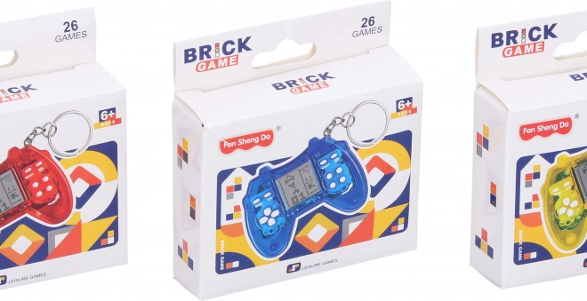 Digitale spelconsole mini 26 spellen 7x5,5 cm