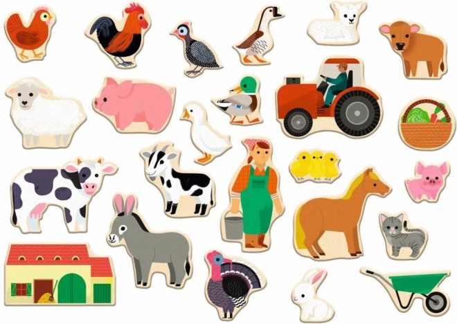 DJECO Farm Magnets