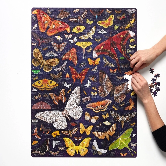 Puzzlove Puzzle Set: Moths 1000 Pieces