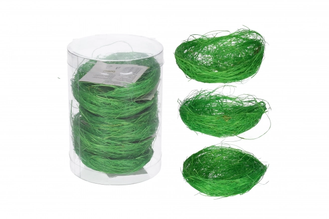 Decorative Nest Green 8cm