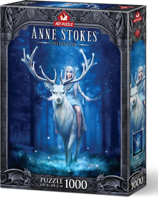 Magic Forest 1000 Piece Puzzle by Anne Stokes