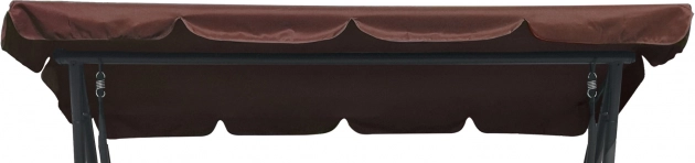 Replacement Roof for Garden Swing Brown