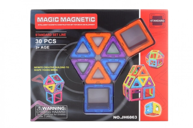 Magnetic Building Set 30 Pieces