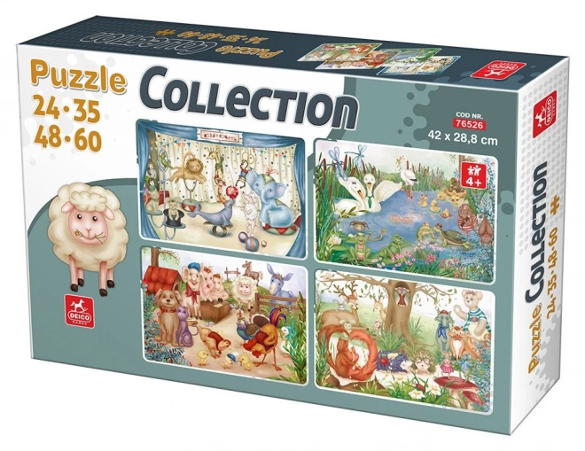 Animal Friends Puzzle Set