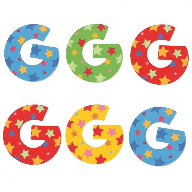 Bigjigs Toys Star Letter G