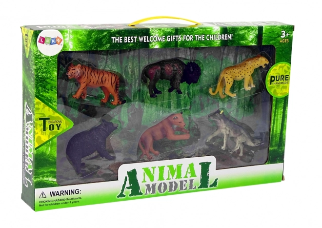 Animal Figurine Set - Forest & African Wildlife