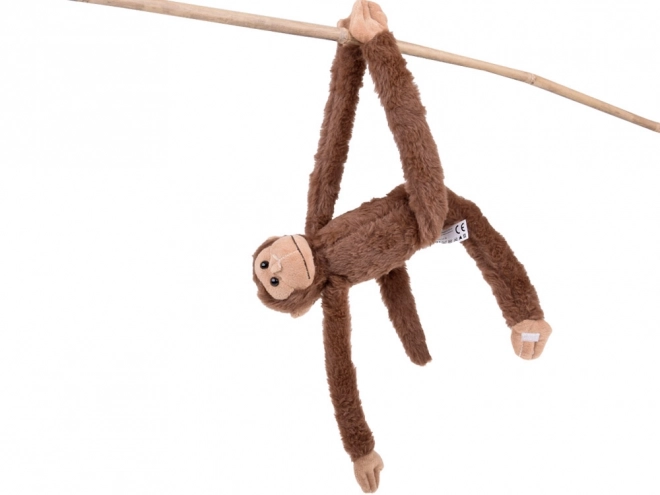 Hanging Monkey Mascot Brown 40 cm