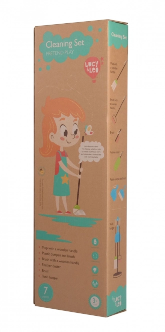 Lucy & Leo Wooden Cleaning Set Toy