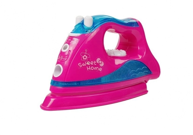 Pink Ironing Playset with Clothes Hanger and Board