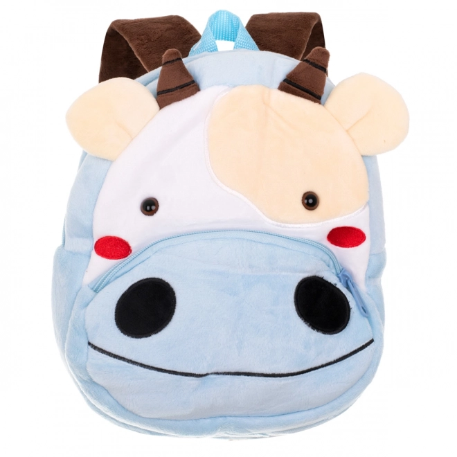 Plush Cow Preschool Backpack