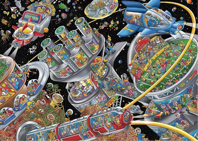 Schmidt Puzzle Space Colony 1000 Pieces