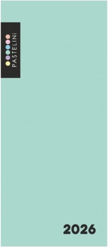 Monthly Diary 2026 PASTELINI Green