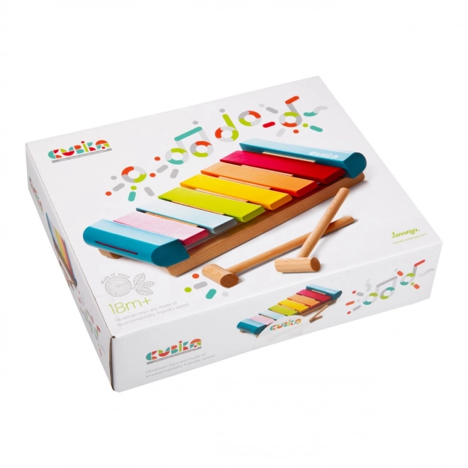 Cubika Wooden Xylophone Musical Instrument