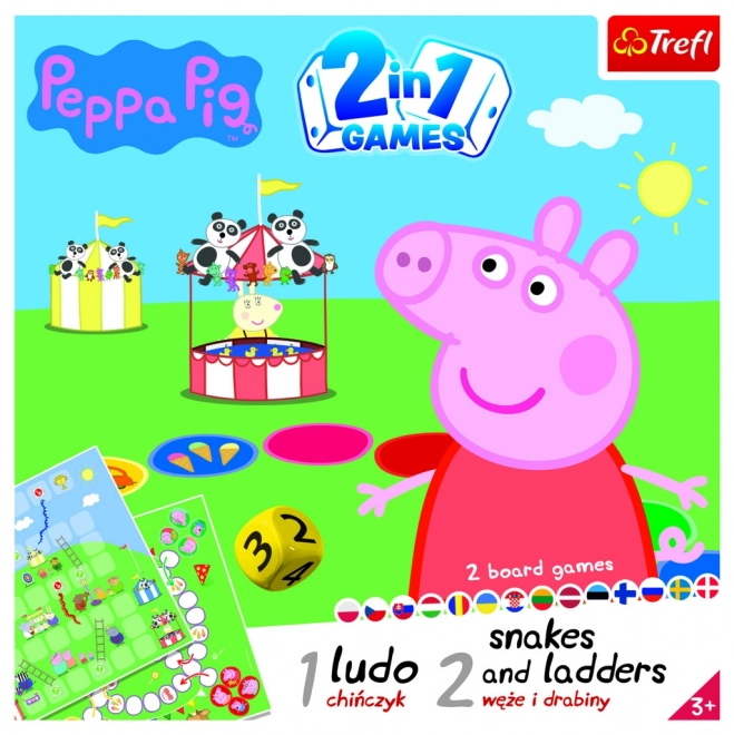 Peppa Pig Ludo and Snakes & Ladders Game