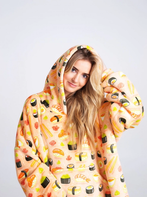 Cozy Hooded Blanket Sweatshirt for Teens and Adults