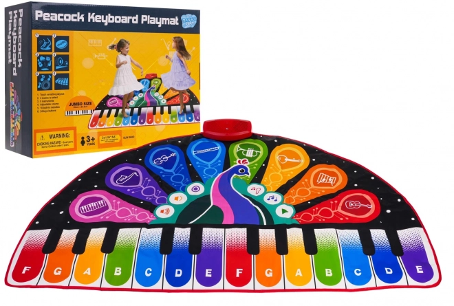 Musical Playmat with Keyboard for Kids