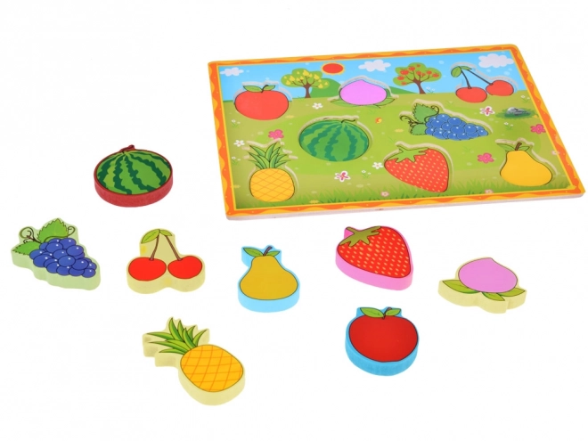 Educational Wooden Puzzle Fruits