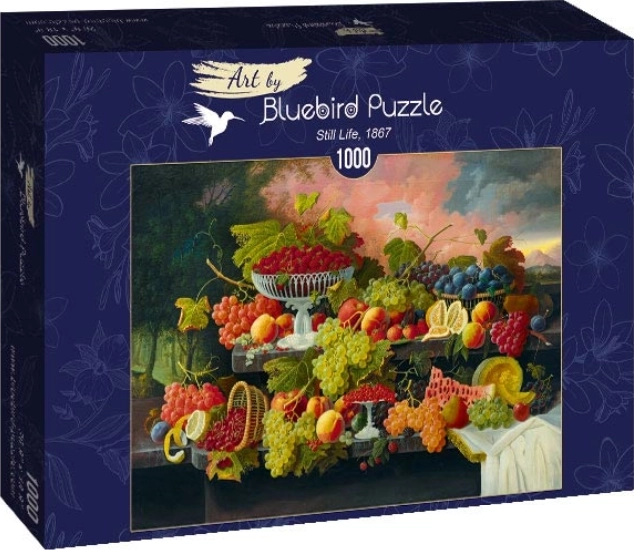 Bluebird Puzzle Still Life with Fruit and Sunset 1000 Pieces