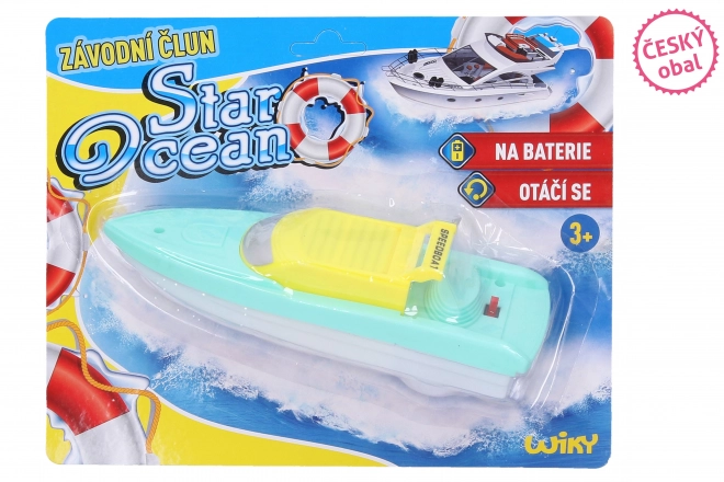 Battery-Powered Boat 18 cm