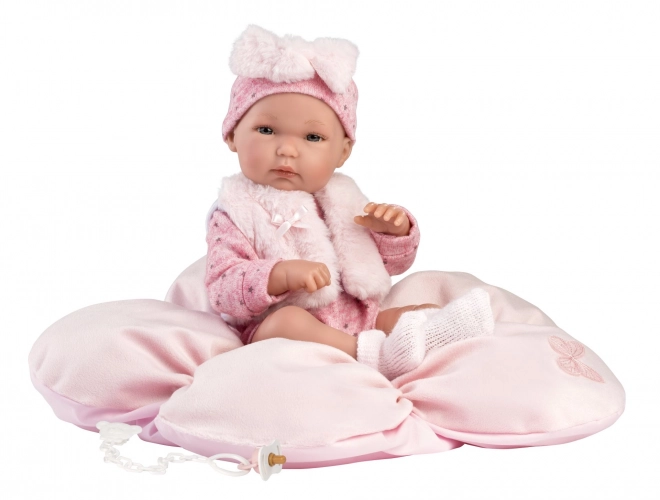 Realistic Baby Doll with Vinyl Body - 35 cm